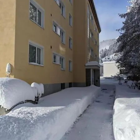 Appartement Sunny 3-bedroom With Balcony & Parking Davos